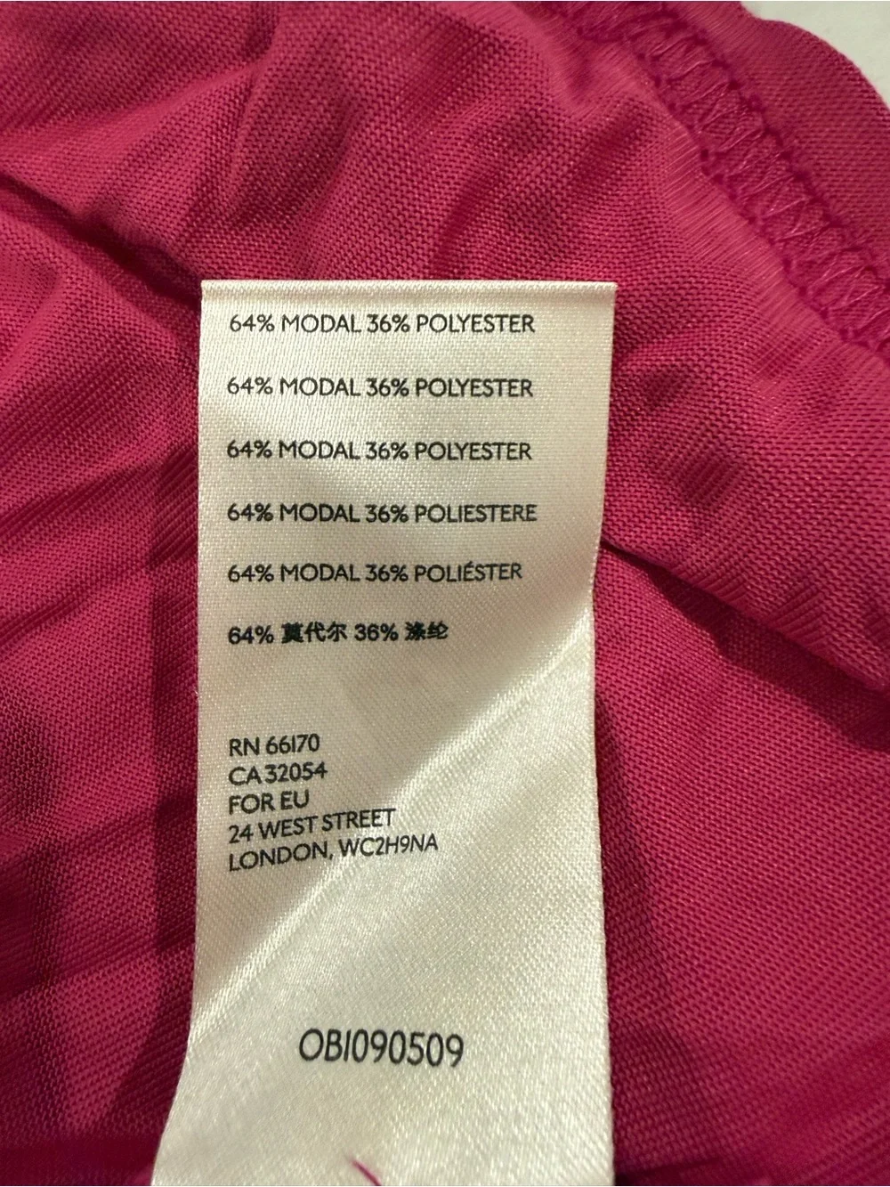 Free People Magenta Spaghetti Strap Tank